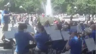 Columbia Summer Winds at Washington Square Park, 08-18-2012