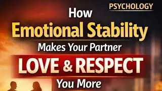 How emotional stability makes your partner love and respect you more 