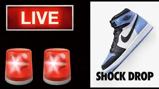 SNKRS SHOCK DROP! JORDAN 1 