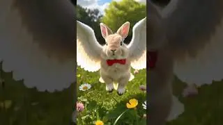 cute rabbit l smart gadget anime ghibli AI video maker #ai #funny #magic