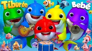 En el Mar con Bebé Tiburón | canciones infantiles y rimas infantiles  @SuperLucaEspanol