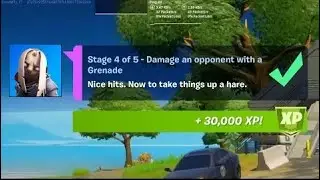 Damage An OPPONENT With A GRENADE - Complete Quests From Nitehare