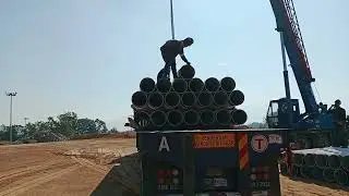 Syukur puji Tuhan kita dapat job baru..Pipe 400mm water rex 