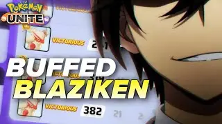 Buffed Blaziken is Insane || Pokemon unite Highlights