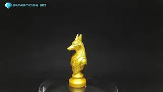 3D Printed Egyptian Chess Model