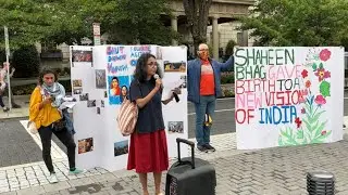 &ldquo;As a Christian from Kerala&hellip;&rdquo;: Mythri Prasad Aleyamma speaks at protest against PM Modi&rsquo;s US visit