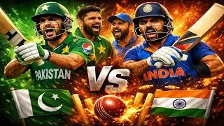 🇵🇰 Pakistan vs 🇮🇳 India | Biggest Cricket Clash Ever 🔥India vs Pakistan | Full Match Highlights | 