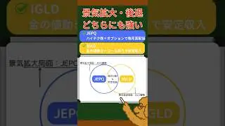 【株&times;金】毎月◯万円も夢じゃない！JEPQ&times;IGLDで景気に左右されない安定高配当戦略 #jepq #igld #高配当etf #毎月分配 #米国株
