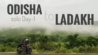 Day-1 Bhubaneswar to Barhi (630km) ,Odisha to Ladakh solo in my Triumph Scrambler 400x