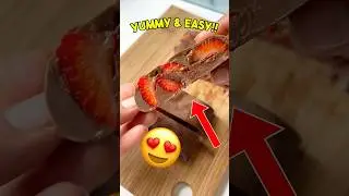 🍫🍓 Easiest Chocolate Strawberries You&rsquo;ll Ever Make! #shorts