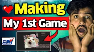 My 1st Game 💻 No Programming 🎮 Game Development 😁💓👏