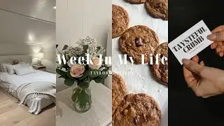 WEEK IN MY LIFE: Productive Days Off, What I Eat in a Week, New Baking Business, Outfits & More