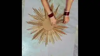 👉Mirror making with waste material🤗