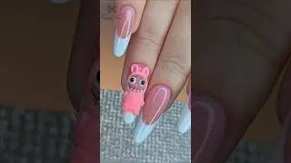 LABUBU #nails #nailart #weddingday#labuba #маникюр #дизайнногтей #ногти#labubaonnails #diy #jewelry