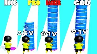 NOOB vs PRO vs HACKER vs GOD in Power Stack