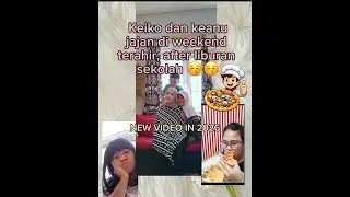 keiko keanu jajan dominos pizza di ahir liburan sekolah , supaya besok sekolah nya semangat lagi 🌸