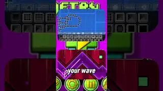 Не можете контролировать волну? Сделайте ЭТО (Советы по Geometry Dash)
