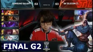 SSG vs SKT | Game 2 Grand Finals S7 LoL Worlds 2017 | Samsung Galaxy vs SK Telecom T1 G2