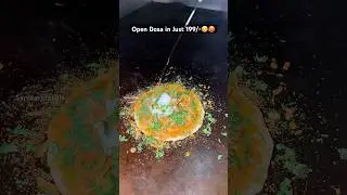 West Delhi famous open dosa😋🥵 #dosa #streetfood #desifoodbloggers #indianstreetfood #desifoodblog
