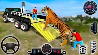 Animal Cargo Truck Transport Driving 3D - Animal Transportion Cargo Truck 2023 - Andriod Gameplay