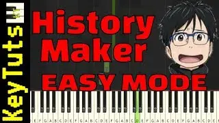 Learn to Play History Maker from Yuri!!! on ICE - Easy Mode