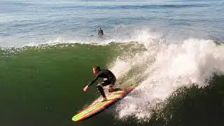 PALOS VERDES COVE SURF SESH | JAN 10, 2021 | Swell 3-5ft Low Tide