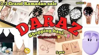 DARAZ shopping haul /Daraz any 3 items /Huge Affordable shopping@haqsafaraz @LifeWithKainat