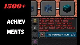 MINECRAFT, but with over 1500+ NEW ACHIEVEMENTS