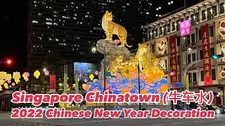 Singapore Chinatown (牛车水) 2022 Chinese New Year Decoration