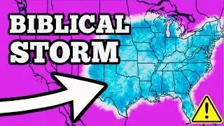 This MASSIVE Winter Storm Just Got Much Larger...