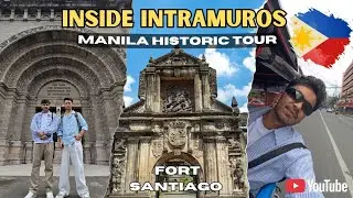Exploring Intramuros Manila | Fort Santiago & History 🇵🇭