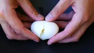 How to Poach An Egg Inside' Of The Shell   Egg Cookery Series