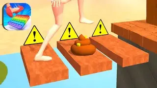 Tippy Toe 3D 🦶👸🦵 TIPPY TOE 3D GAME WALKTHROUGH !!! All Levels Gameplay Android,ios
