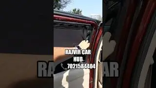 Sliding Window Curtains for cars | Ertiga Accessories | Ertiga window curtains | Rajvir Car Hub