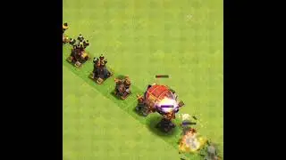 Battle Blimp Vs Every Level Air Defence। #airdefencevsbattleblimpincoc #clashofclans #cocshort