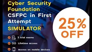 Cyber Security Foundation CSFPC in First Attempt | SIMULATOR 25% OFF | 90 questions and answers