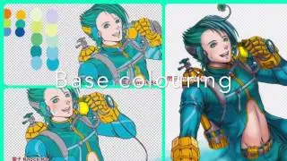 Drawing illustration & editing animation by 閣子Knock-Ko