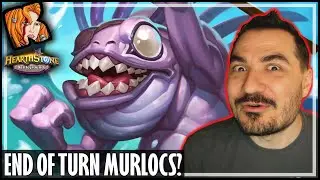 END OF TURN MURLOCS?! - Hearthstone Battlegrounds