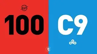 100 vs. C9 - NA LCS Week 9 Match Highlights (Summer 2018)