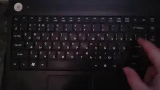 Клавиатура A4 Fstyler Compact Size FK11 сравнение громкости нажатия клавиш с ноутбучной