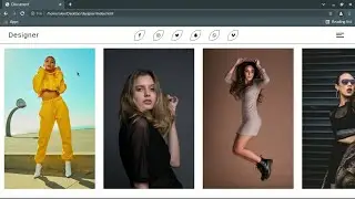 Website Horizontal scroll: Using Html, Css & Js.