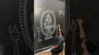 Ayyappa Swami Drawing #shorts #trending #ayyappa #foryou
