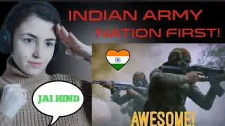INDIAN ARMY NATION FIRST| foreign REACTION!!! #indianarmy #parasf #PIB #viral #jaihind
