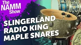Slingerland Radio King Maple Snares @ NAMM 2026