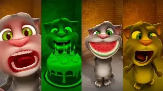 MY Talking Tom -- Funniest Movement Colours -- Mobile Gameplay 