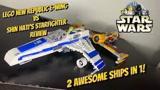 Lego 75364 New Republic E-Wing Vs Shin Hati&rsquo;s Starfighter Review