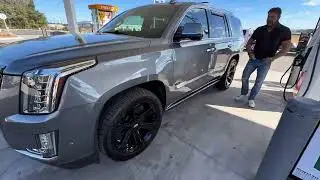 Видео тест-драйва Cadillac Escalade с наддувом от Whipple! 11 секунд, зверь мощностью 700 л.с. на...