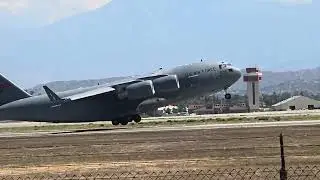 C 17A  GLOBEMSTER III, 05-5139 Takeoff from March ARB 