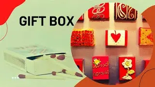 Gift idea using matchbox|gift box hack|matchbox reuse idea|matchbox making craft|ring box|gift box
