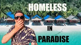 Free Accommodation on Koh Rong? Homeless Challenge | Cambodia  Wild Camping Snorkelling | 3 Days
